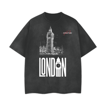  London Vintage Wash Oversized T-Shirt