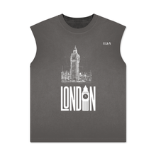  London Vintage Stone Wash Tank Top