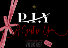  P.I.Y Gift Card Voucher