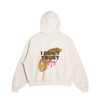 I.D.T Beige Oversized Hoodie